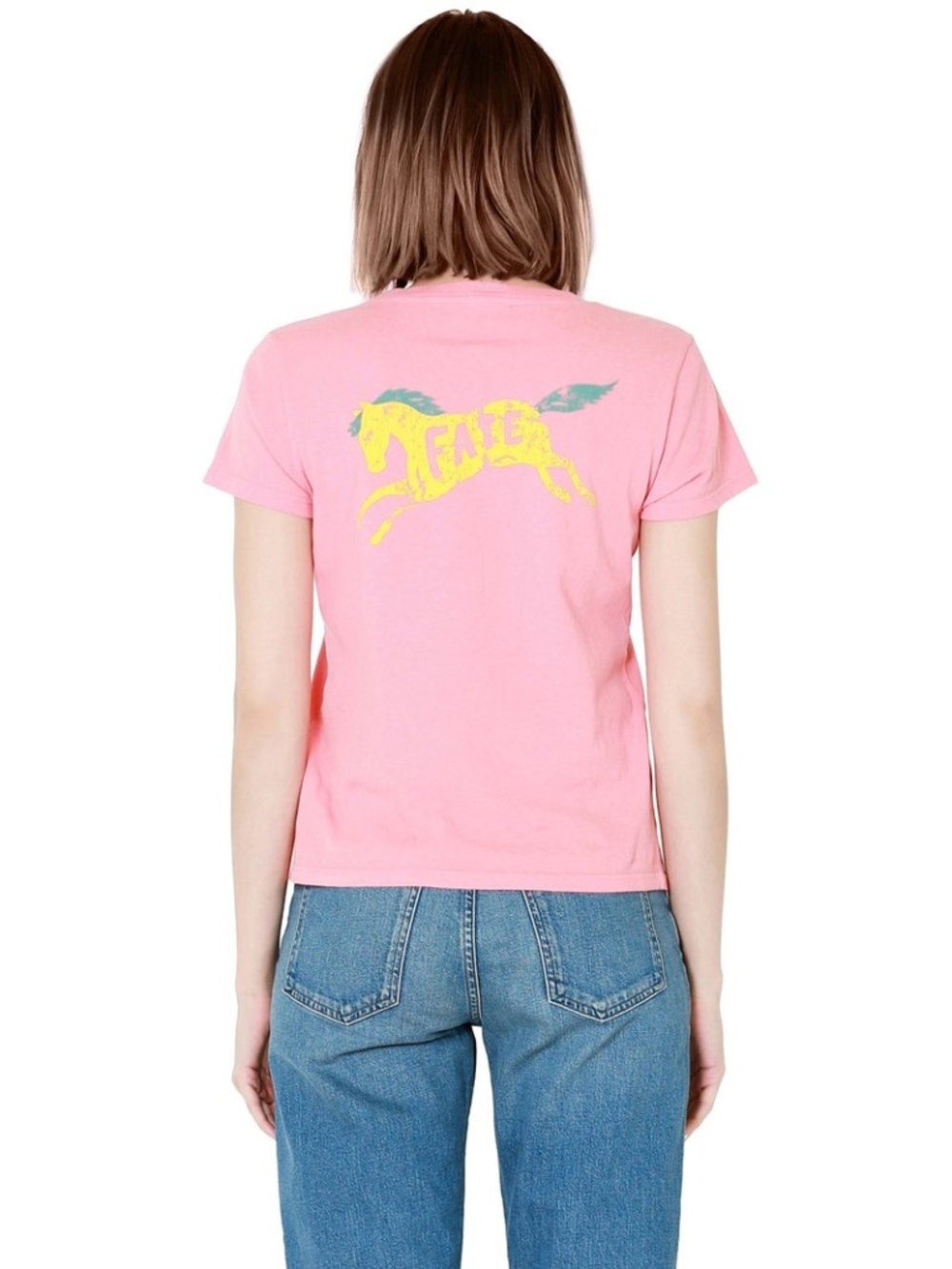 MOTHER tee Fate Karma - lil Goody Goody T-shirt peach lightning bolt